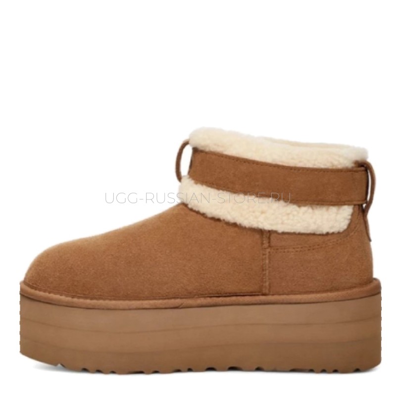 UGG Ultra Mini Belted Roller Chestnut 22